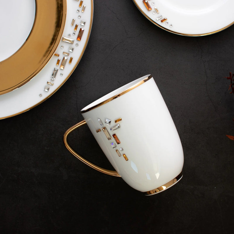Diana Gold - Mug w/ Crystals