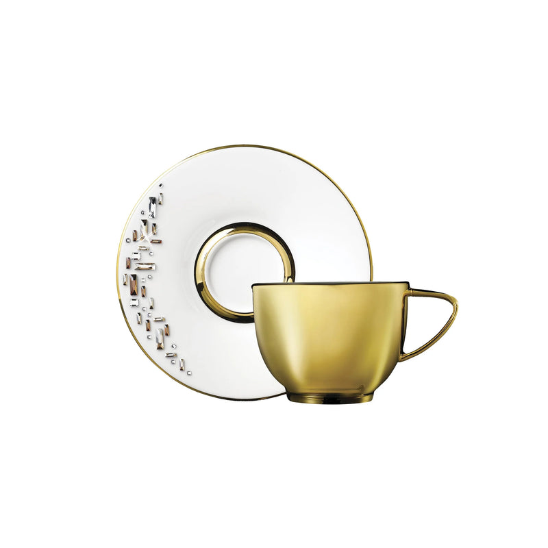 Diana Gold - Espresso Cup & Saucer